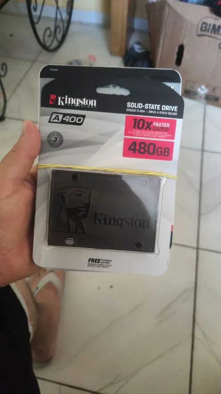 SSD 480gb troco por placa de vídeo 