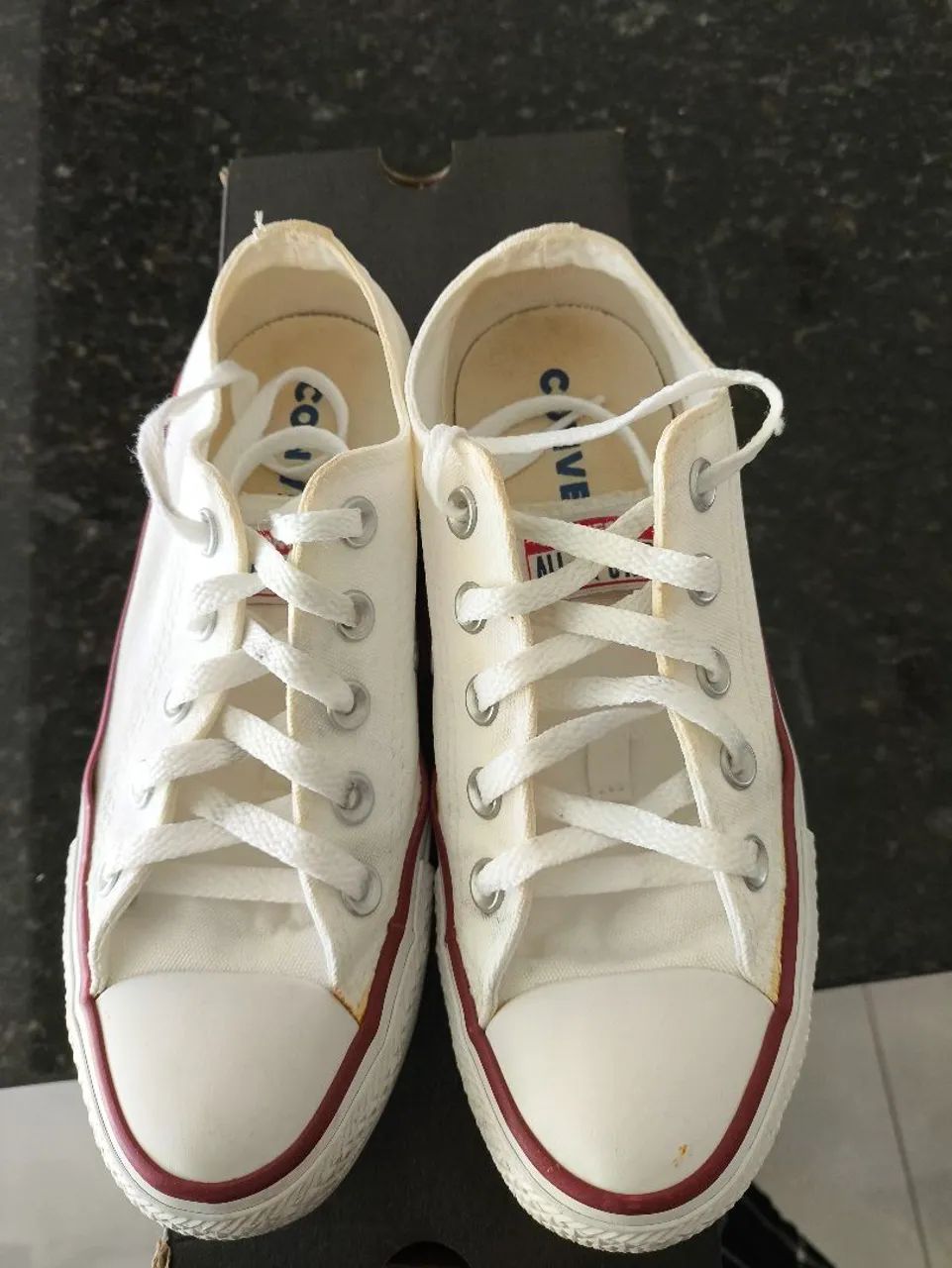 Tênis Converse All Star Original Branco Cano Baixo