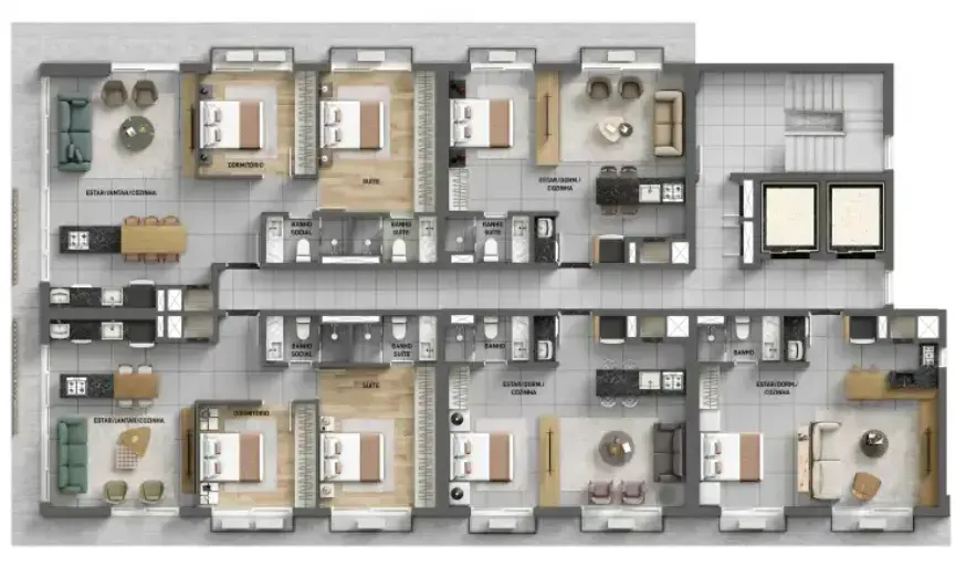 PLANTA 45m²