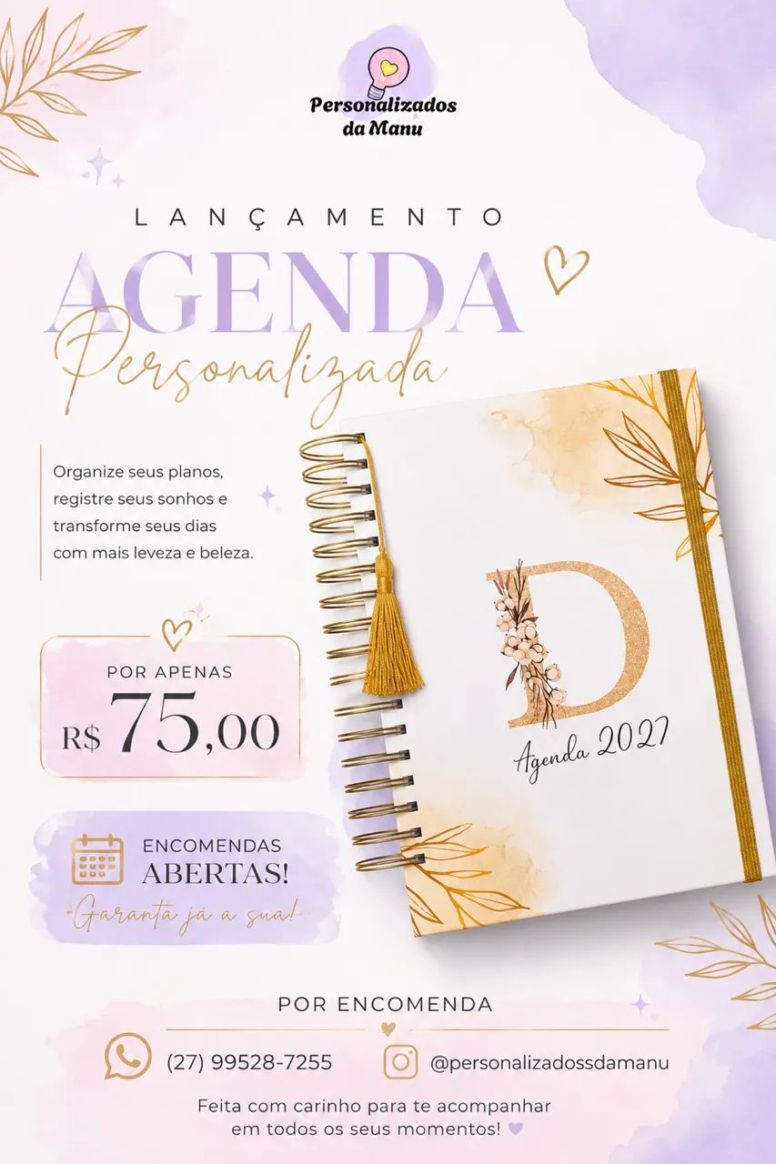 Agendas personalizadas e cadernetas de saúde  - Foto 3