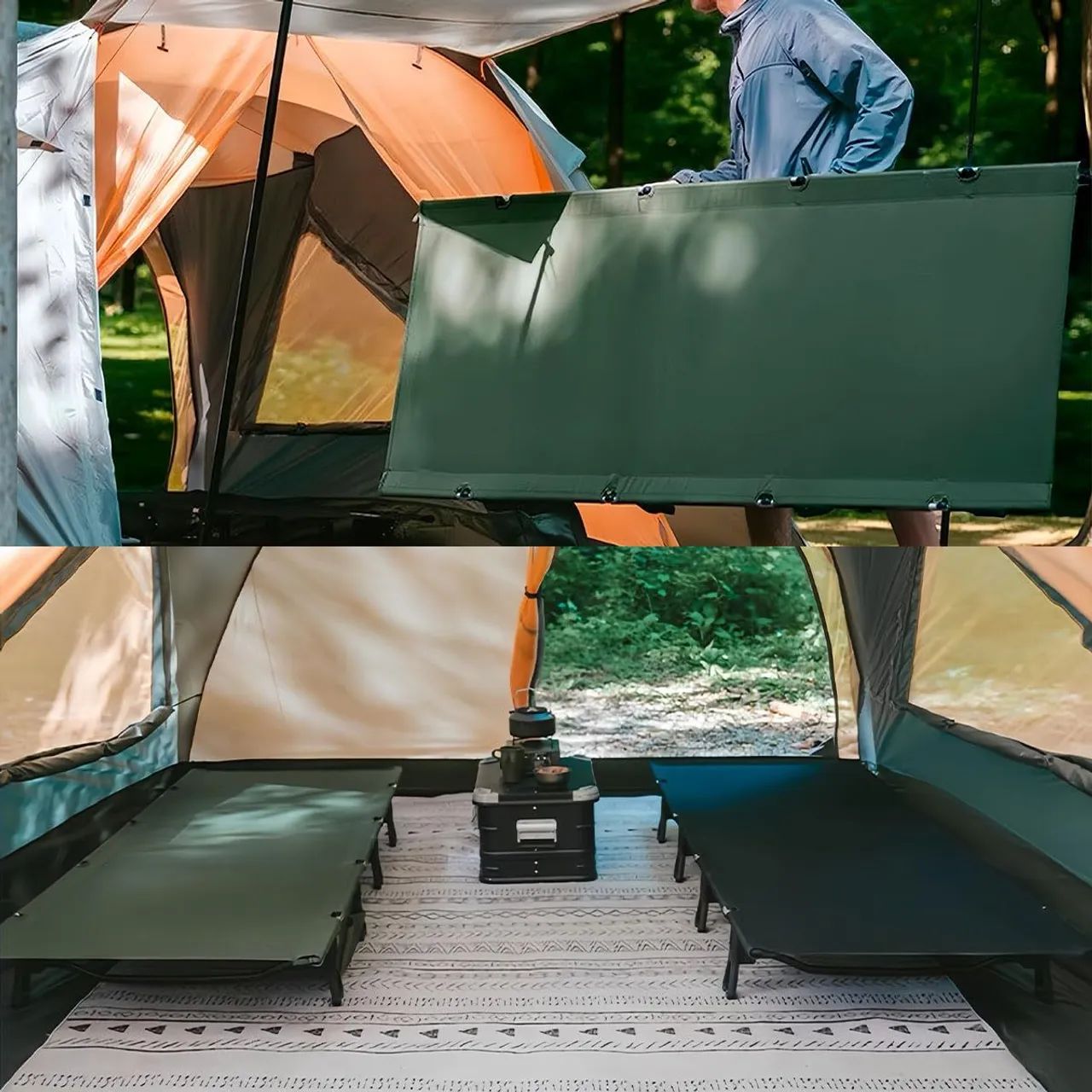 Cama dobrável camping da Bask nova! - Foto 4
