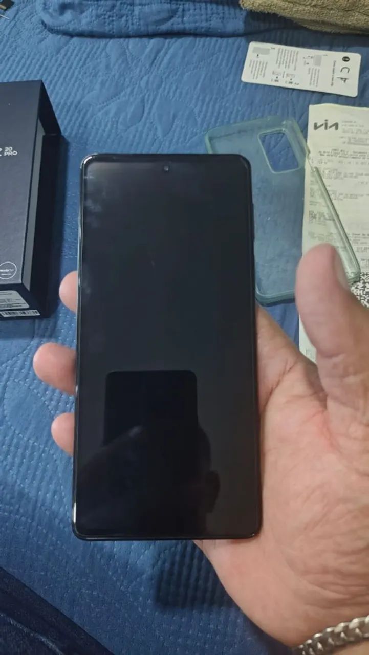 Motorola Edge 20 pro na caixa  - Foto 2