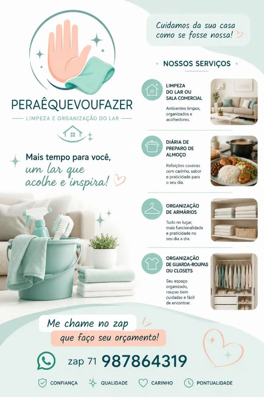 Limpeza e Organização do Lar