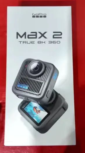 Gopro max2 360 nova, caixa lacrada