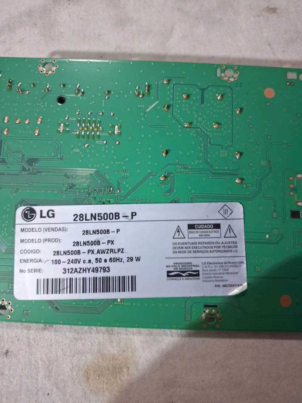 Placa principal lg 28ln500bp - Foto 4