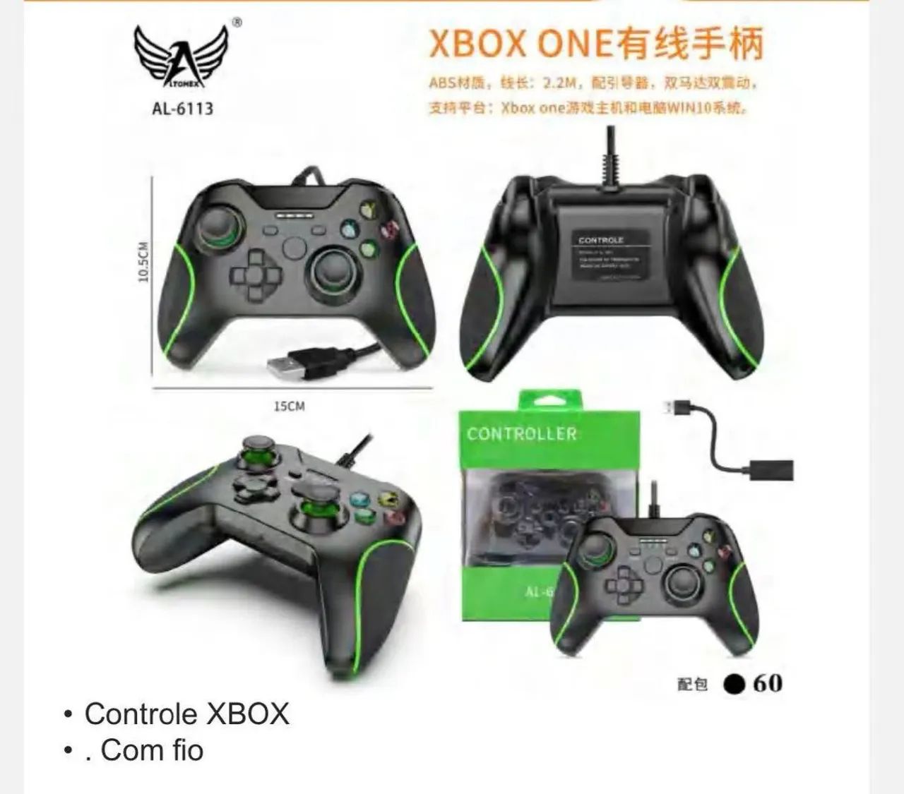 Controle game Xbox one - Foto 2