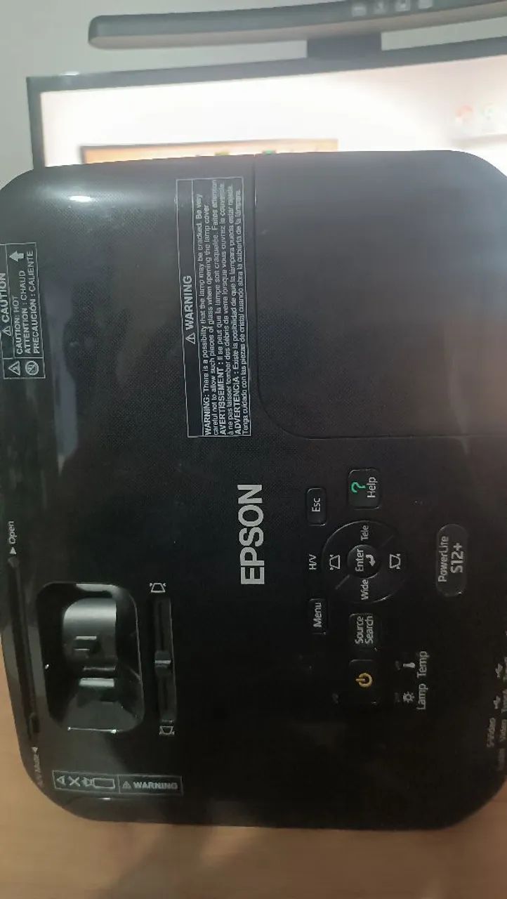 Projetor Epson s12+ funcionando  - Foto 3