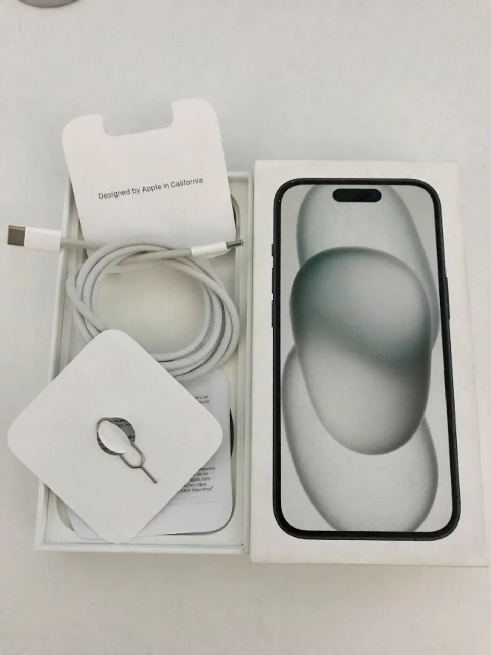Iphone 15 (128 GB) Preto Chumbo  - Foto 3