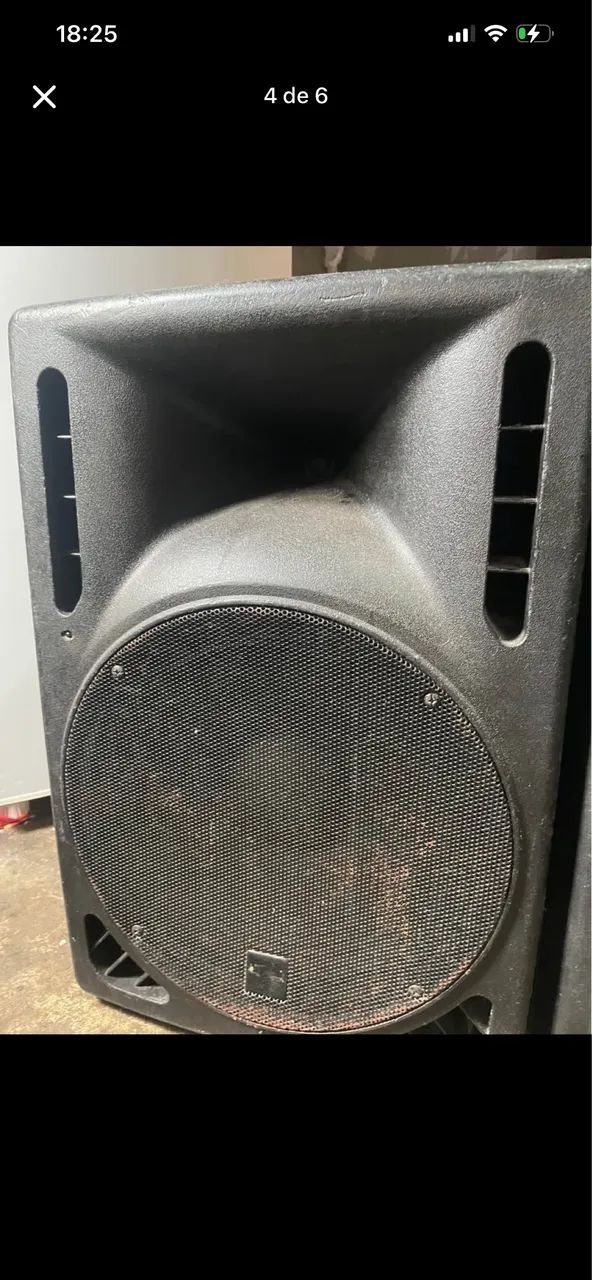 Vendo 2 caixas de som 15 polegadas  - Foto 3
