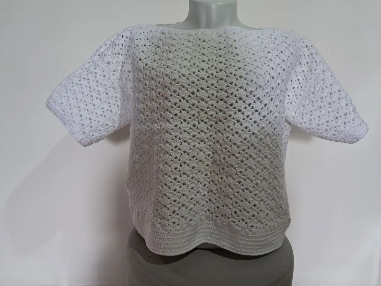 Blusa em crochê  - Foto 3