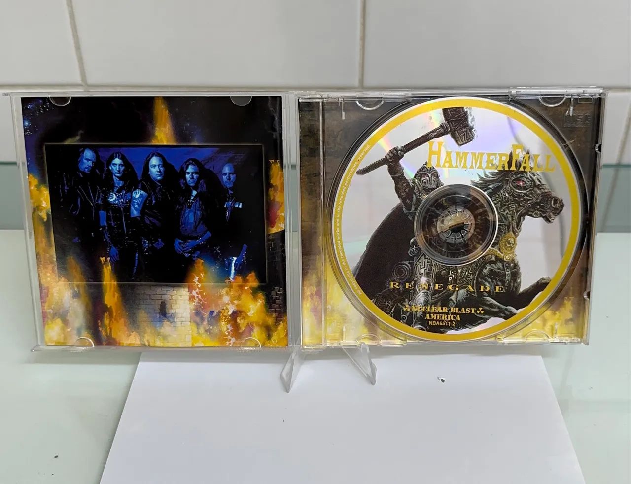 Cd Hammerfall - Renegade importado - Foto 3