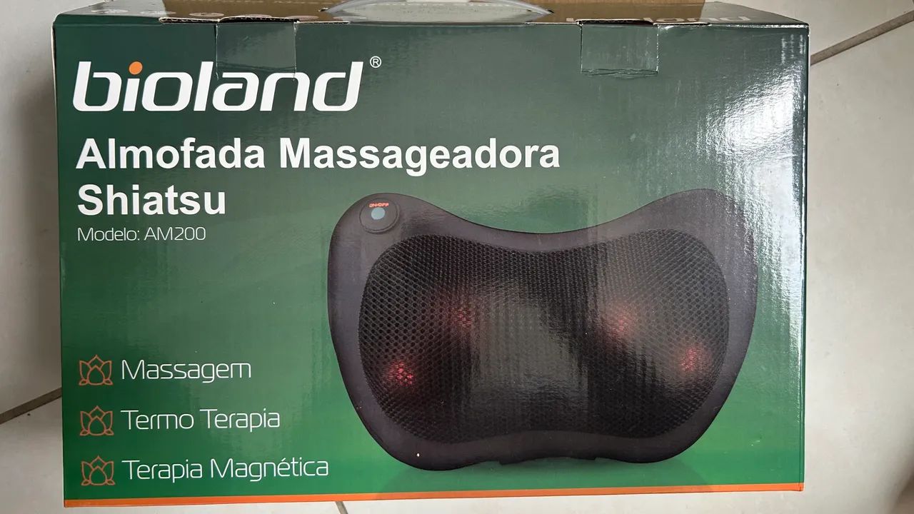 Almofada massageadora shiatsu bioland am200 - Foto 4
