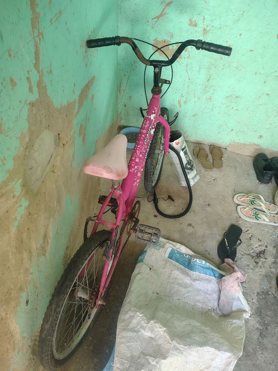 Bicicleta aro 20 em boas condições  - Foto 6