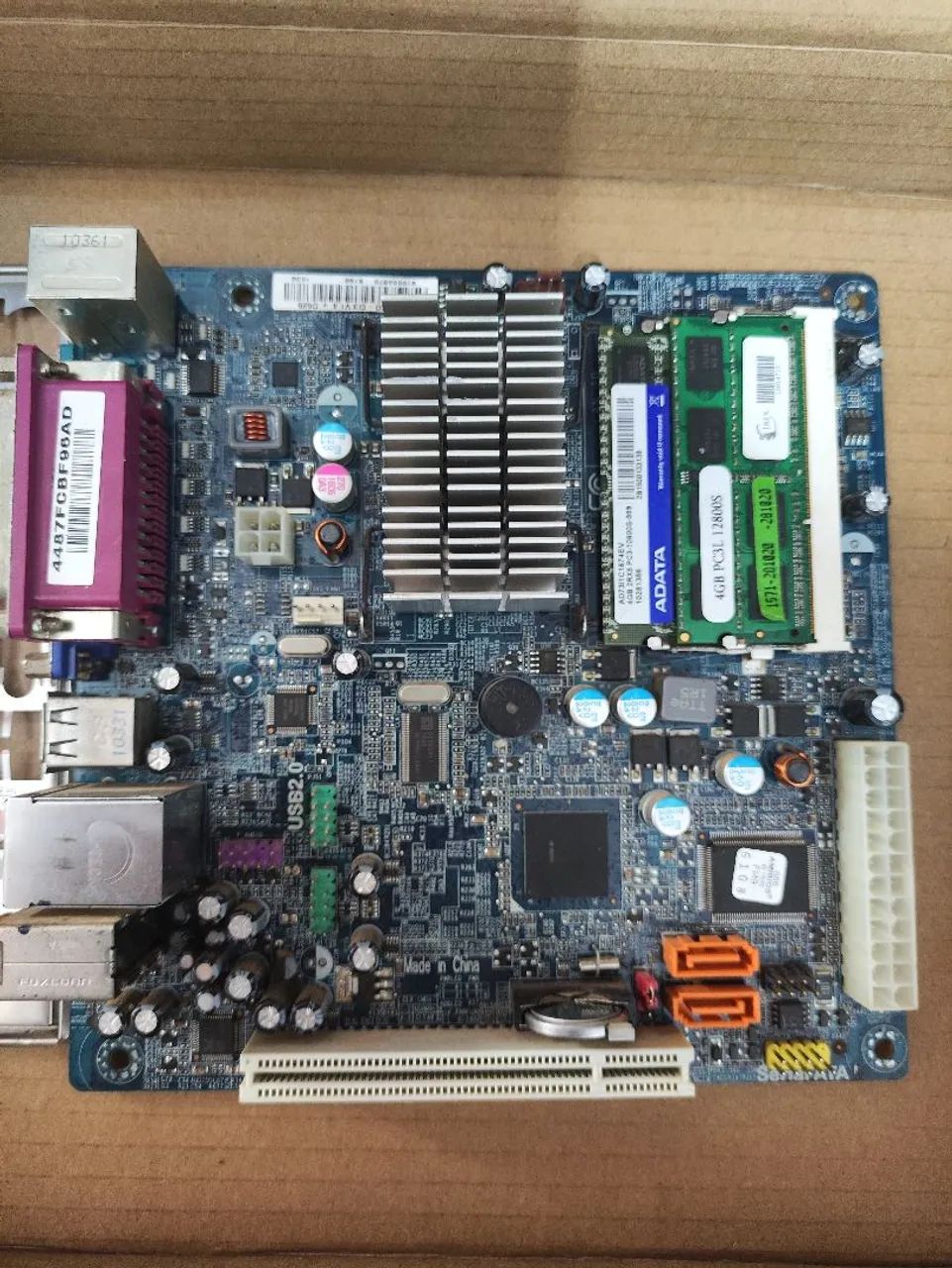 Placa mãe, processador + 8gb memória RAM - Foto 3