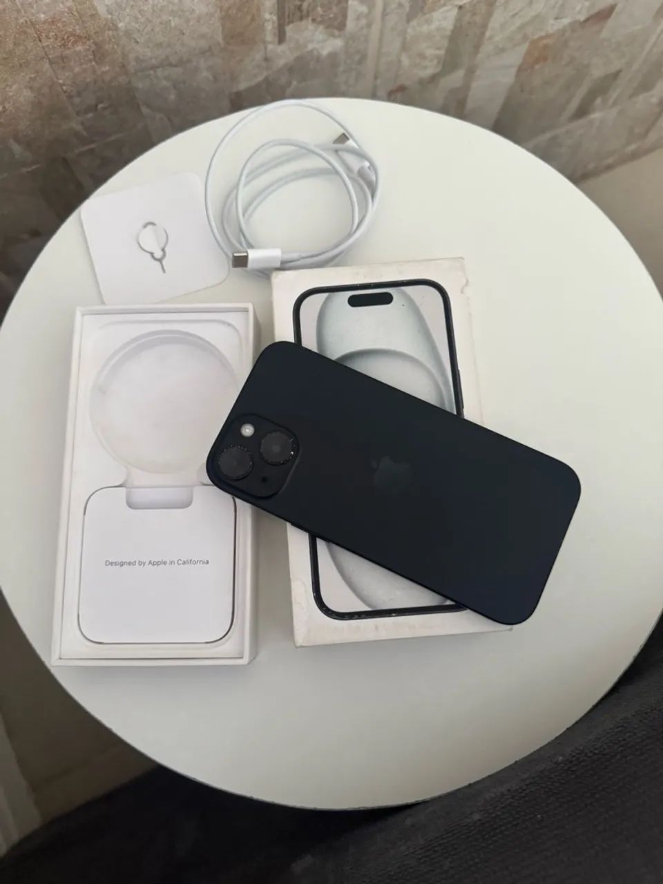 IPHONE 15 128GB COM CAIXA E NOTA - Foto 4