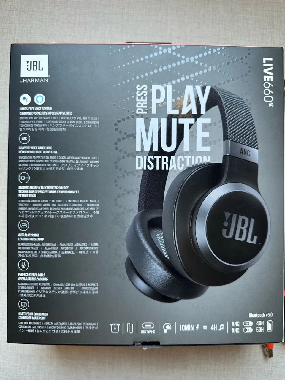 Fone JBL 660NC Live - Foto 5