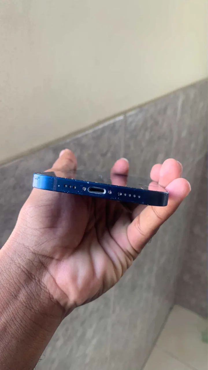 iPhone 12 64GB Azul Original - Bateria Trocada, Ótimo Estado - Foto 2