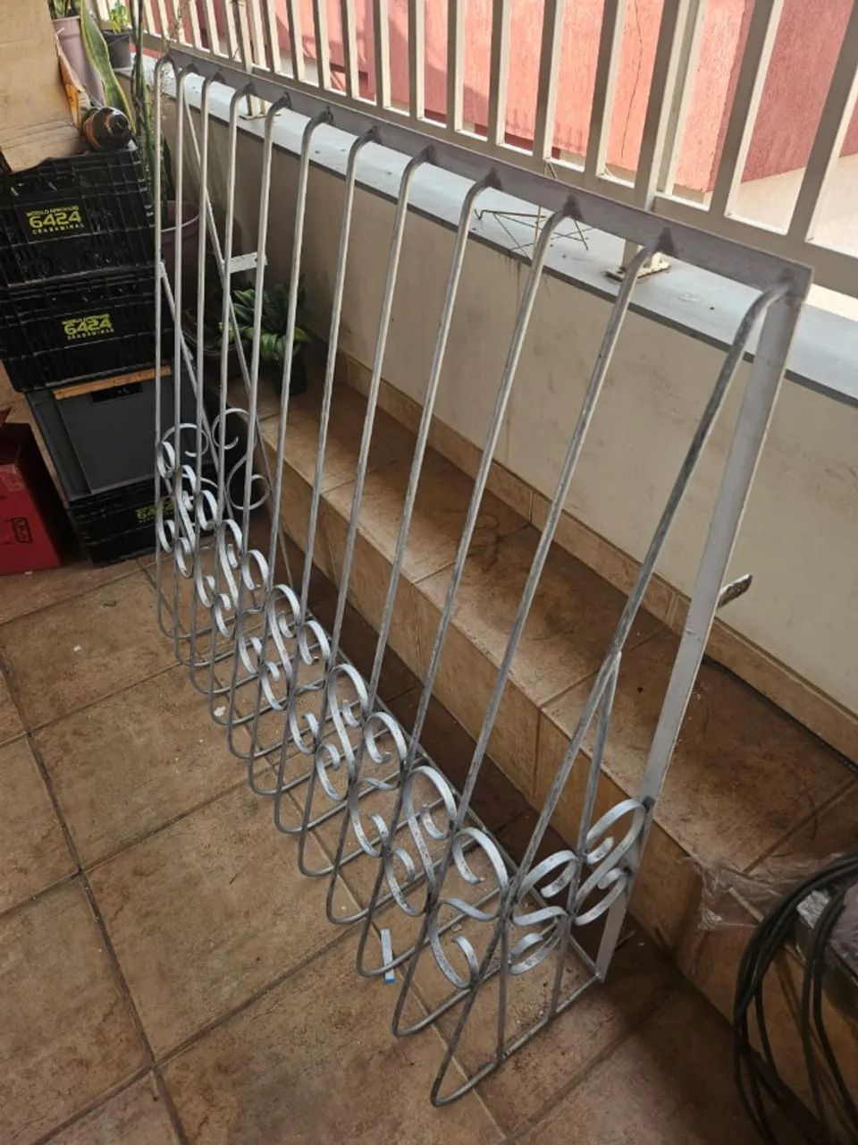 Grade de proteção com volutas - Foto 3