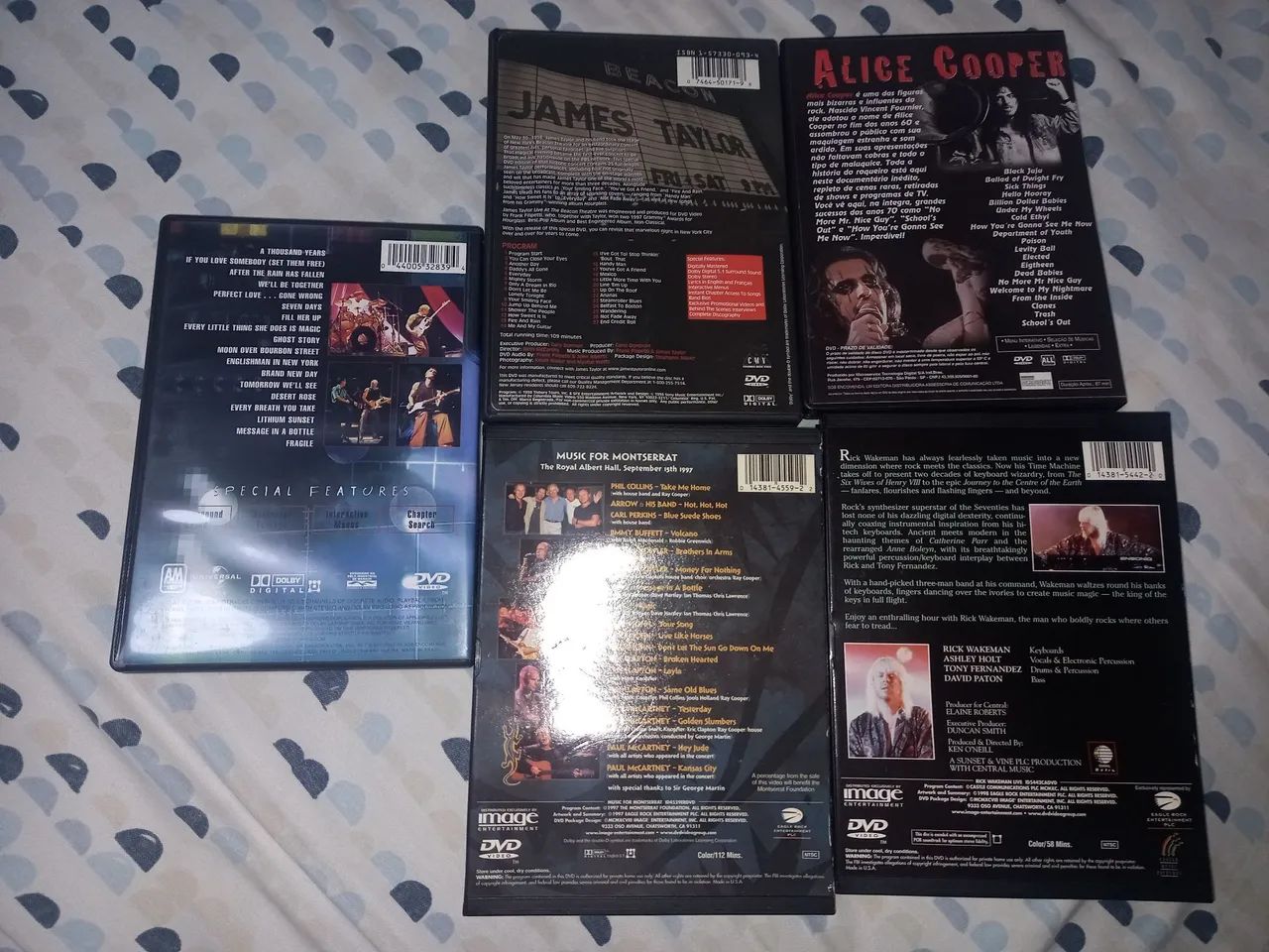 Lote DVDs Shows de Rock usado - Foto 3