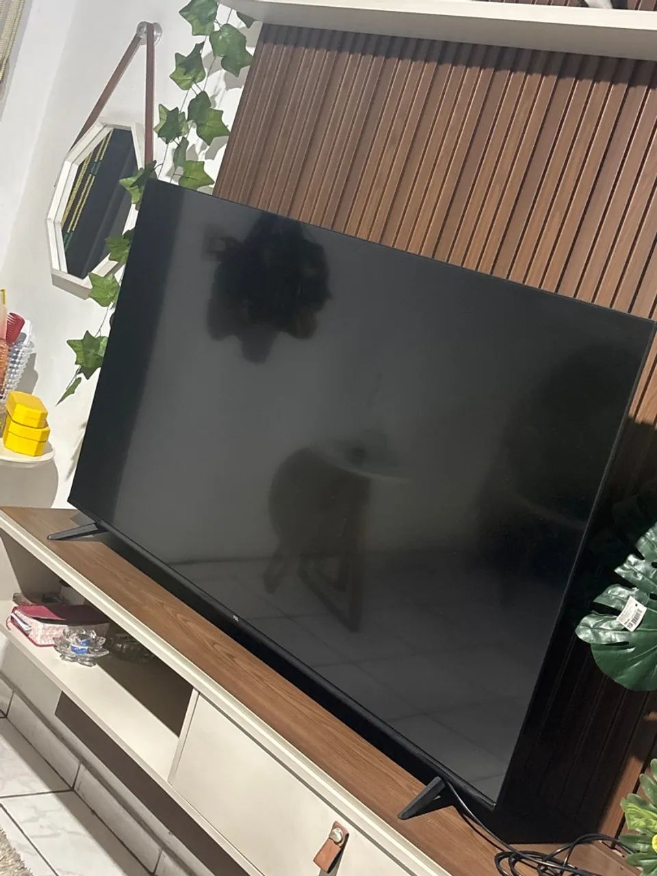 Televisão tcl 55 polegadas com barras de led queimadas  - Foto 2