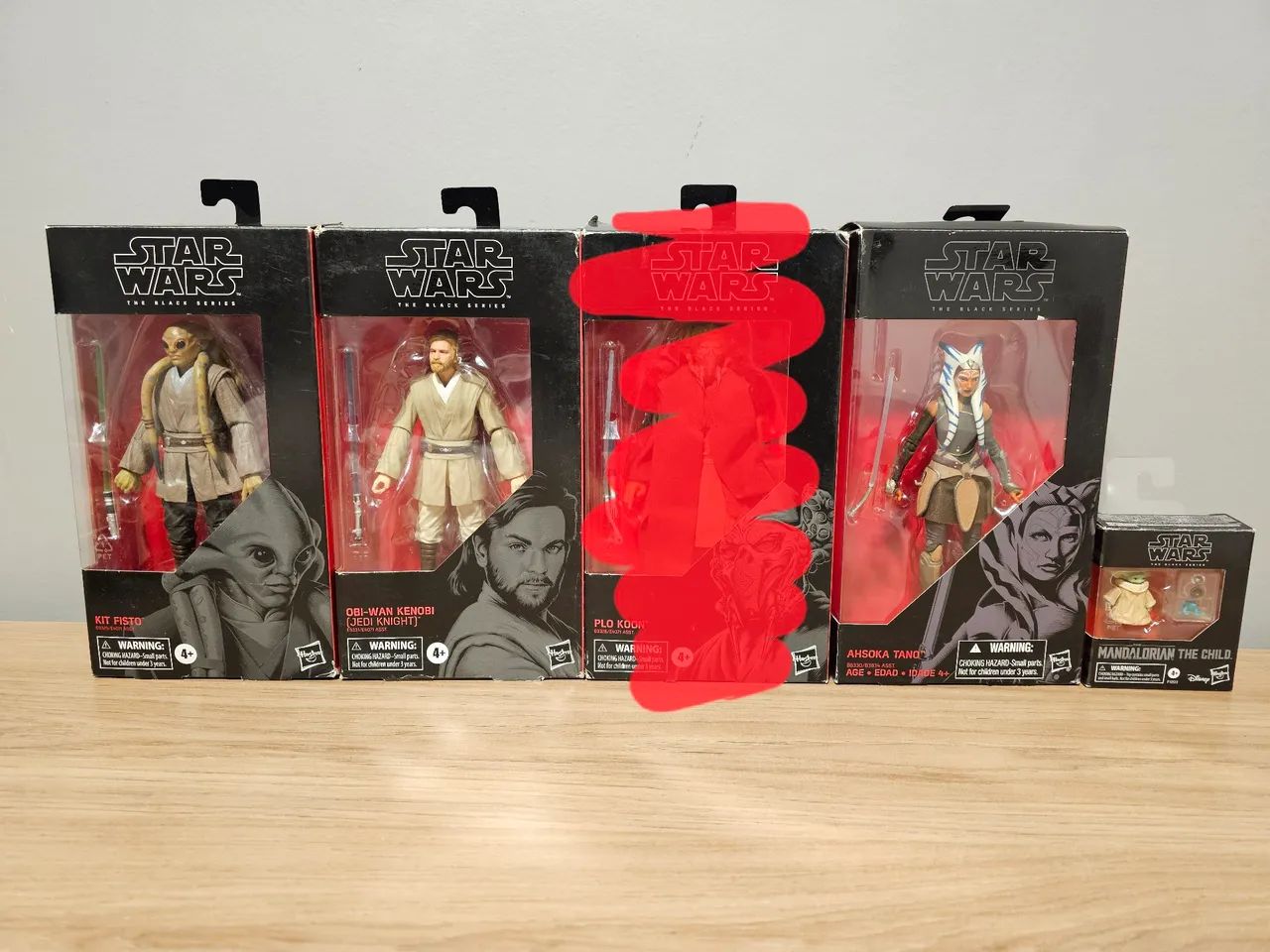 Coleção Star Wars The Black Series - 12 Figuras Originais Hasbro