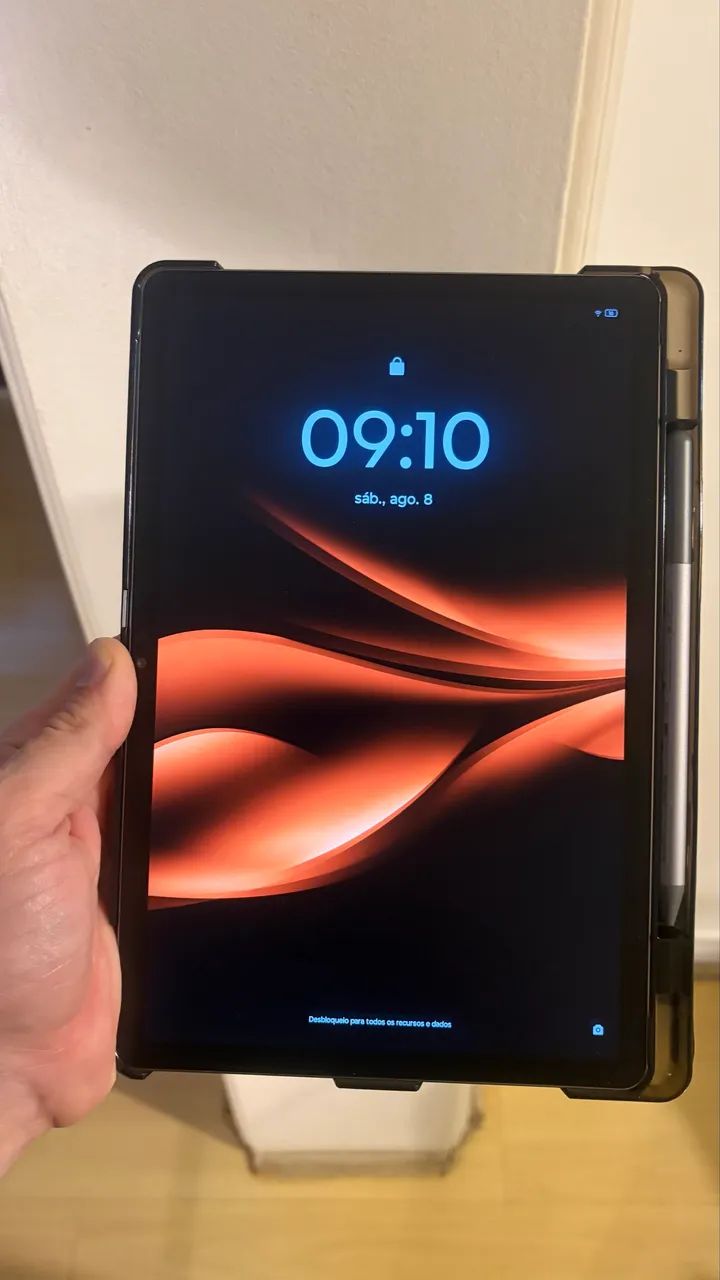 Tablet Lenovo Idea Tab com caneta e case