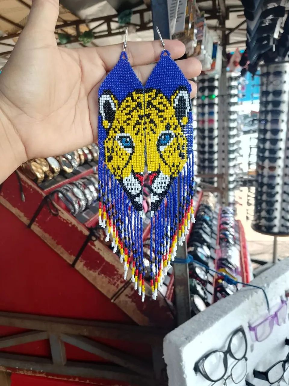 Brinco de miçangas  - Foto 5