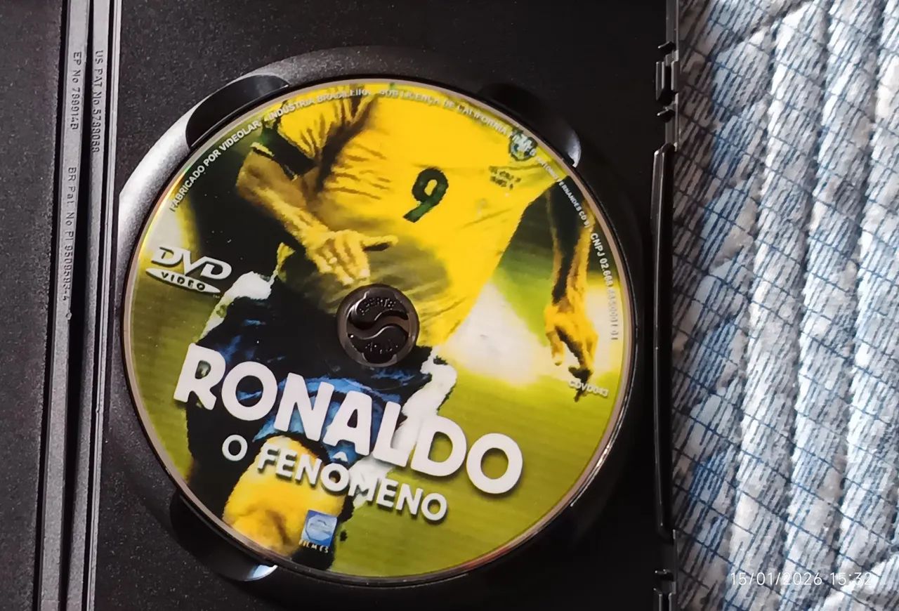 DVD Ronaldo o fenômeno  - Foto 3