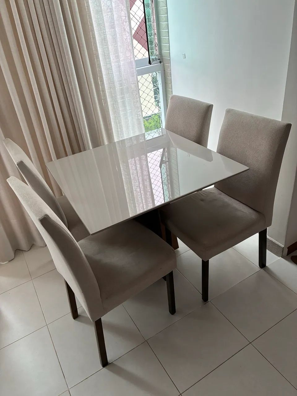 Conjunto de mesa 90 cm - Foto 2