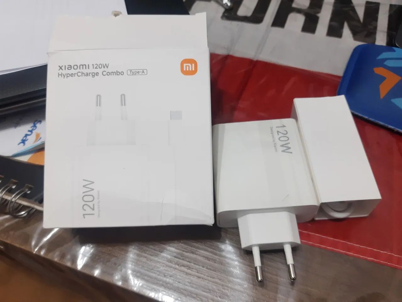 Carregador xiaomi 120w typeA USB c