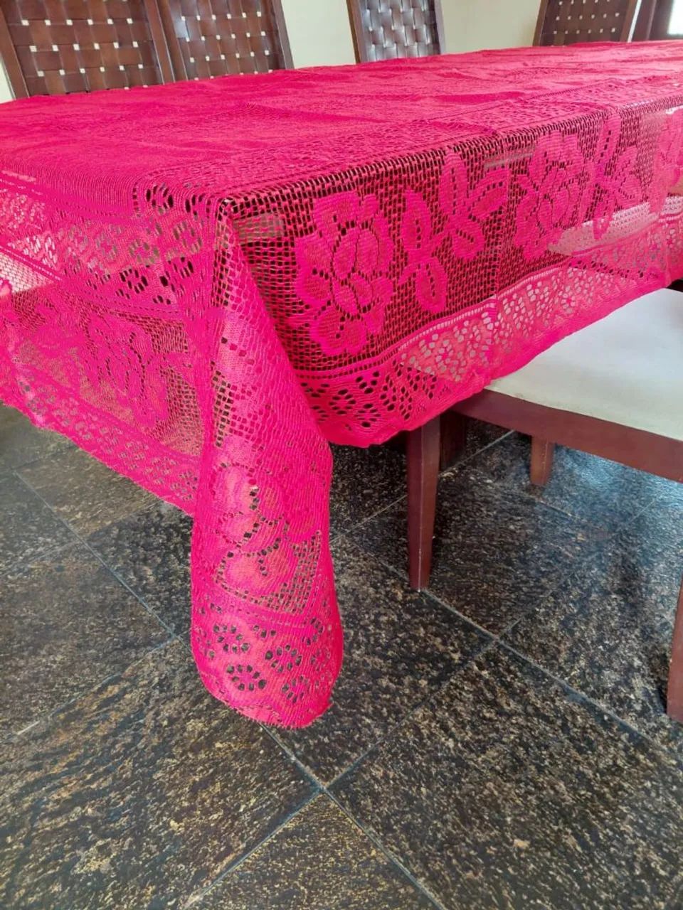 Toalha de mesa renda - Foto 2