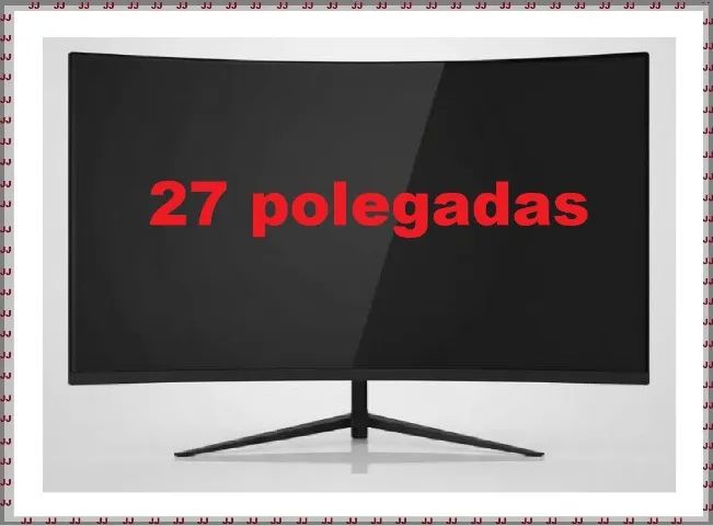 Monitor Tela Curva 27 polegadas Gaming 100hz - 1ms - Full Hd  - Foto 4