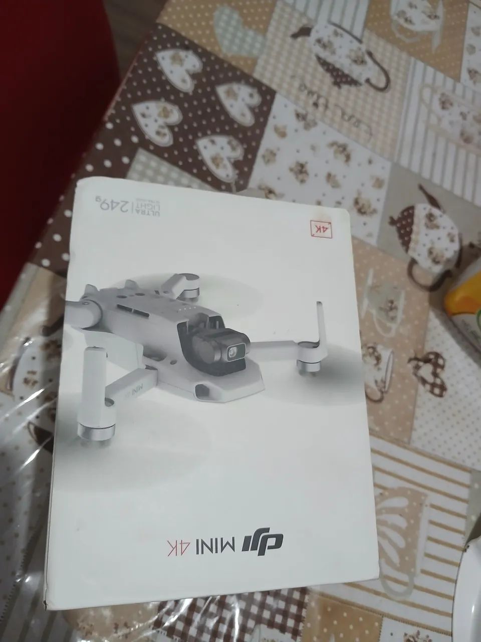 Drone DJI mini 4k novo na caix