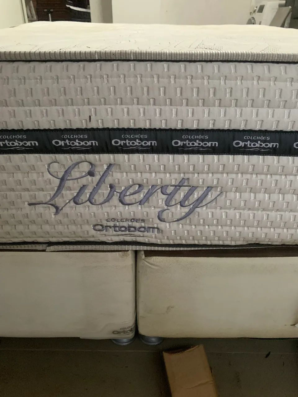 Cama box Quenn Ortobom Liberty semi nova - Foto 2