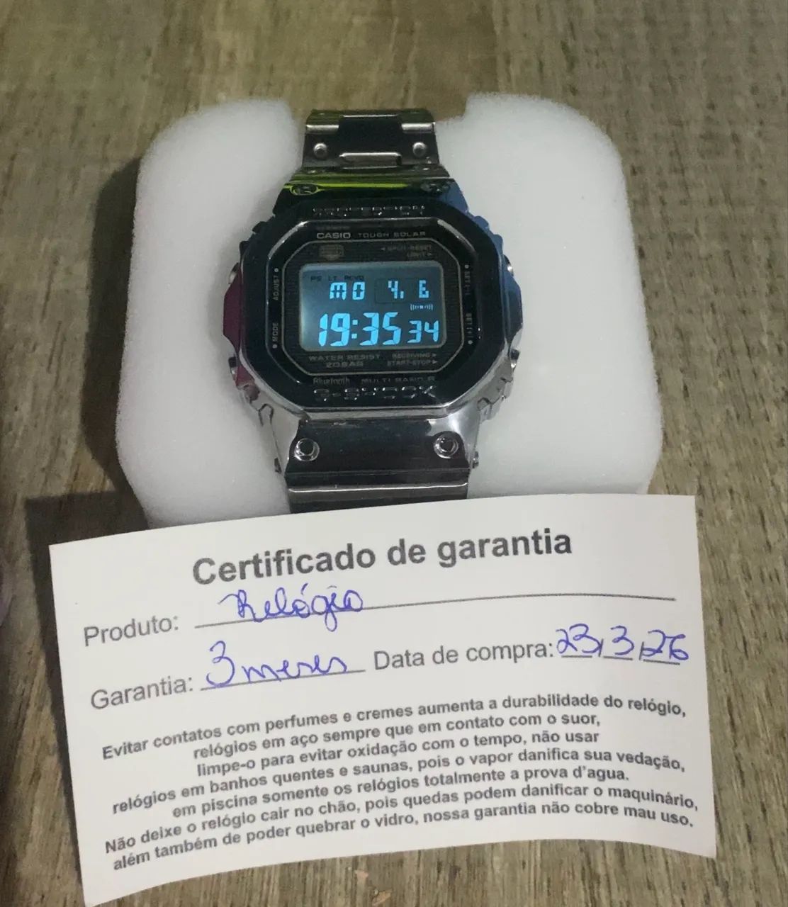 Relógio G-shock prata - Foto 2