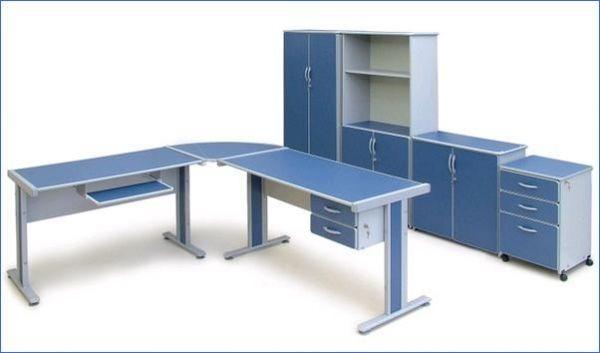 Mesa de escritório duas gavetas 1,20m x 60