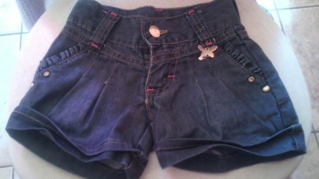 Bermuda Jeans Infantil Feminina
