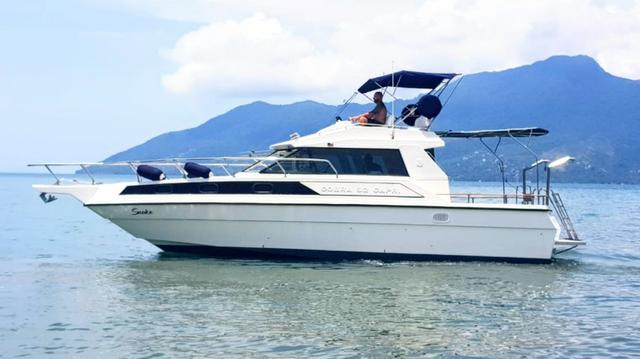 Lancha obra Capri 32 Fly - Barco de represa! Oportunidade única!! - Foto 4