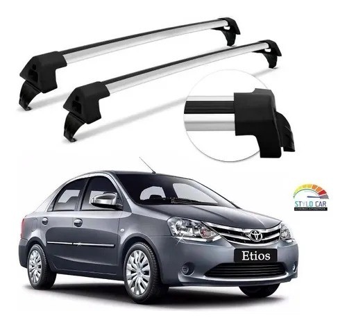 Bagageiro Toyota Etios Sedan 2013/ Prata Projecar