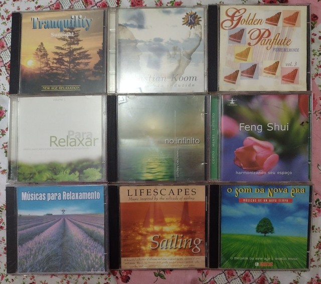 Coleção de músicas para relaxamento - 9 cds