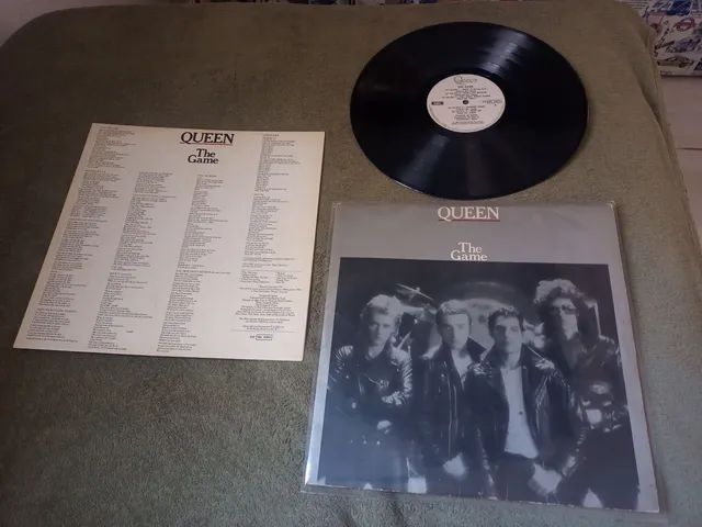 Lp Disco Vinil QUEEN THE GAME com Encarte 