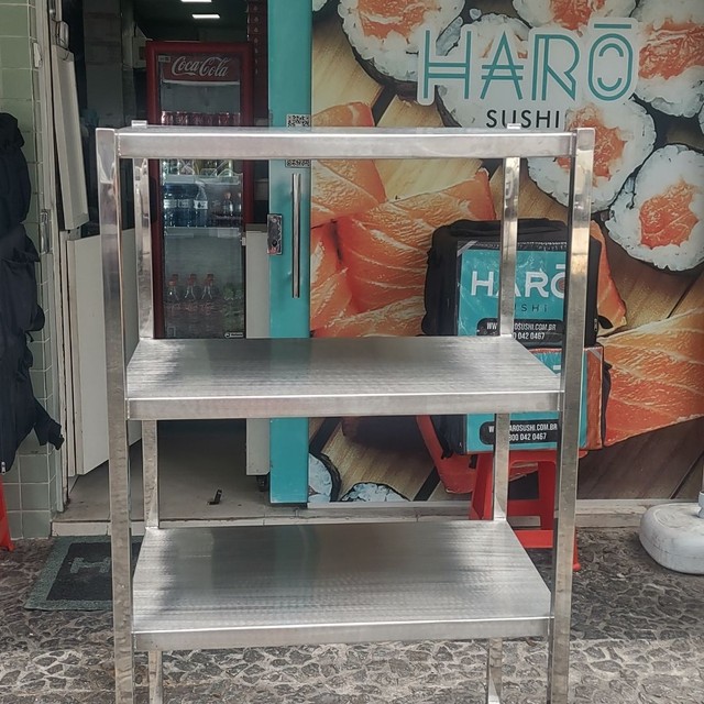 Coifa inox mesa de inox  - Foto 2