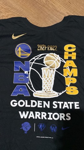Camiseta Nike Original GSW Golden State campeão 2021 XXL - Foto 3