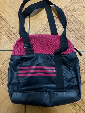 Linda Bolsa Original Adidas Preta e vinho - Foto 2