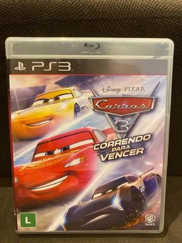 JOGO CARROS 3: CORRENDO PARA VENCER PS3