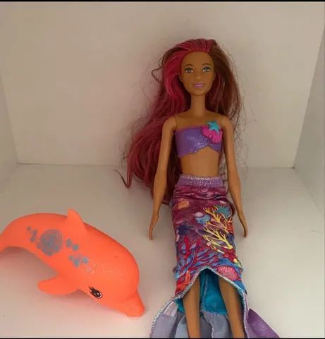Jogo da barbie sereia com golfinho