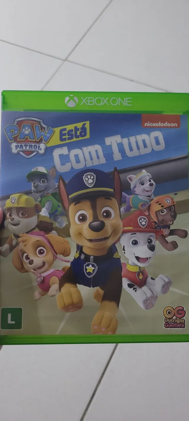 Jogo Xbox One Infantil Patrulha Canina Salvam A Baía Novo em