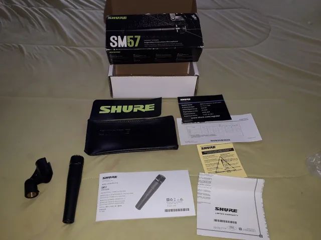 Microfone Shure SM57 legendary.(novo) - Foto 2