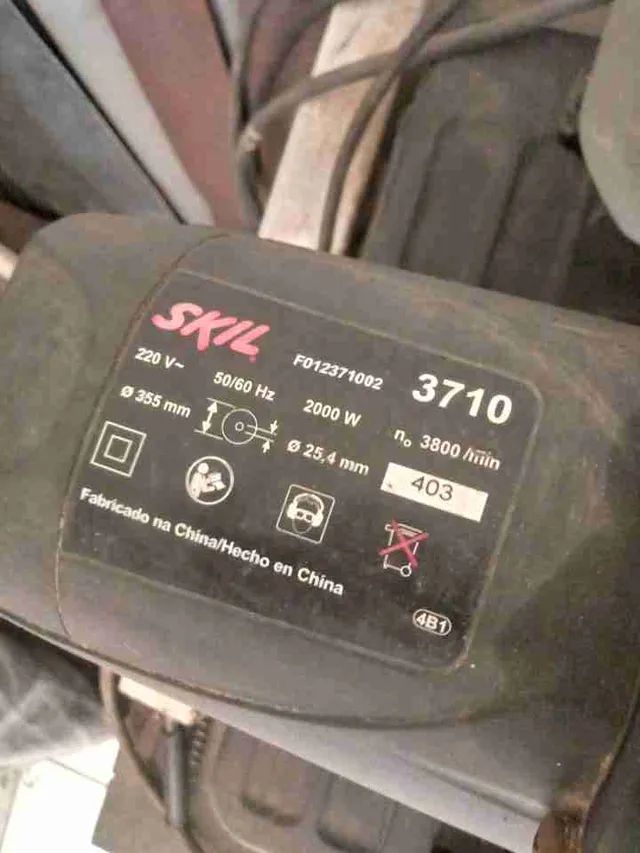 Vendo policort skil com bancada lixadeira bosh grande e tisoura de cortar chapa  - Foto 2