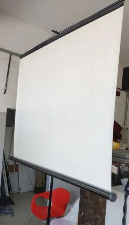 Tela tripé de projeção  - Foto 2